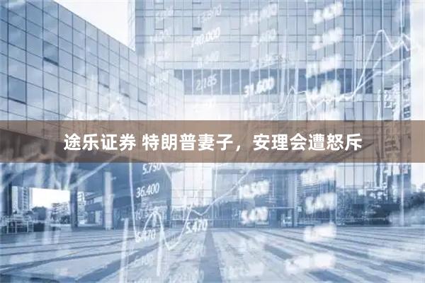 途乐证券 特朗普妻子，安理会遭怒斥