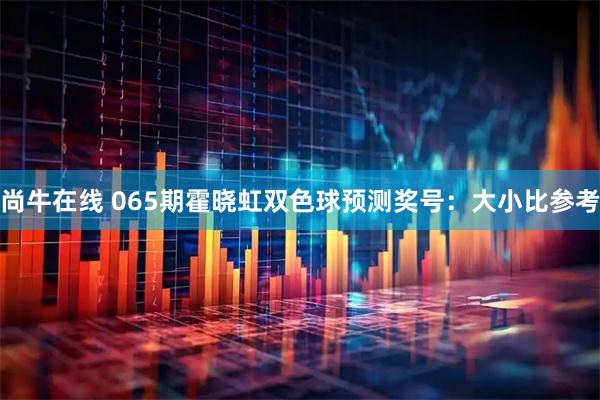 尚牛在线 065期霍晓虹双色球预测奖号：大小比参考