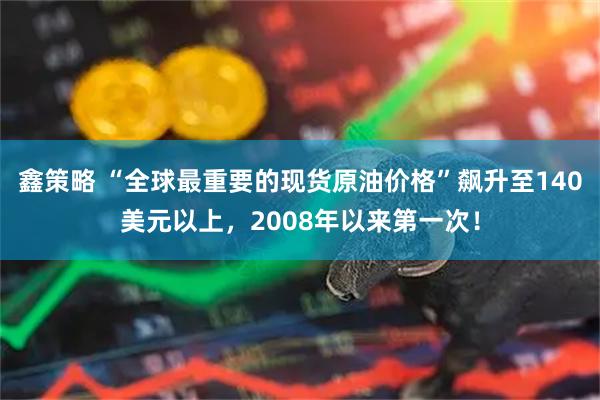 鑫策略 “全球最重要的现货原油价格”飙升至140美元以上，2008年以来第一次！